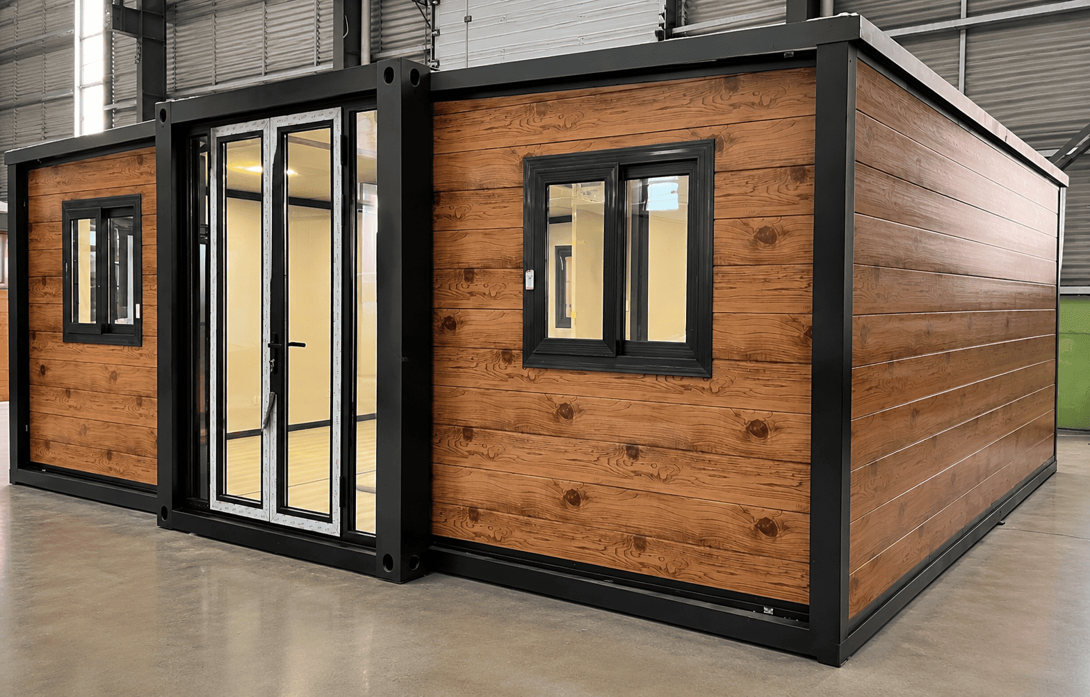 Расширяемый контейнерный дом Casa Box 20 футов | Полностью оборудованная 2-комнатная квартира