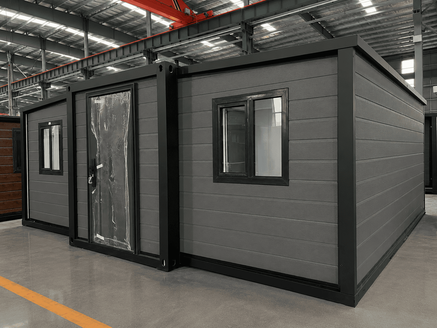 Расширяемый контейнерный дом Casa Box 20 футов | Безопасная частная студия