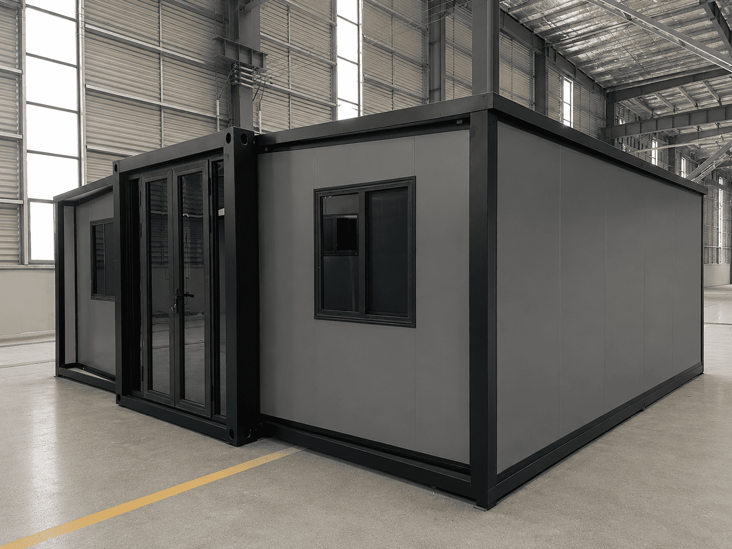 Расширяемый контейнерный дом Casa Box 20 футов | Офис промышленной площадки