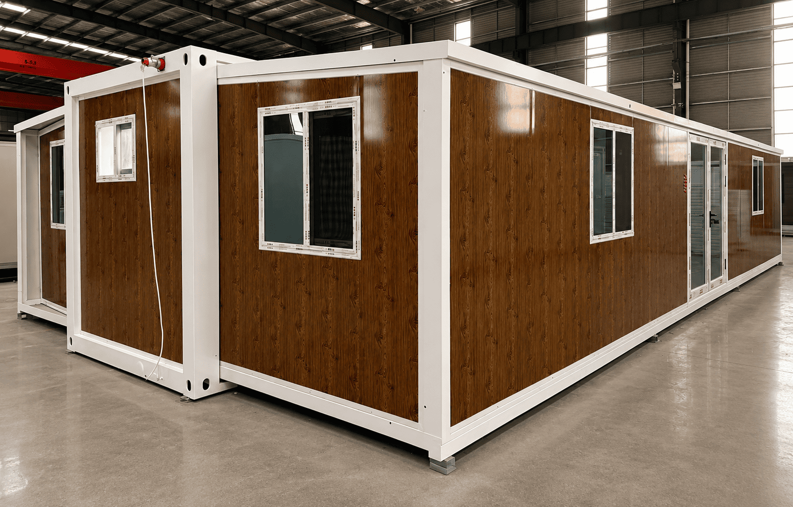 Casa Box 40-футовый расширяемый контейнер для дома | Уютная деревянная квартира для бабушки