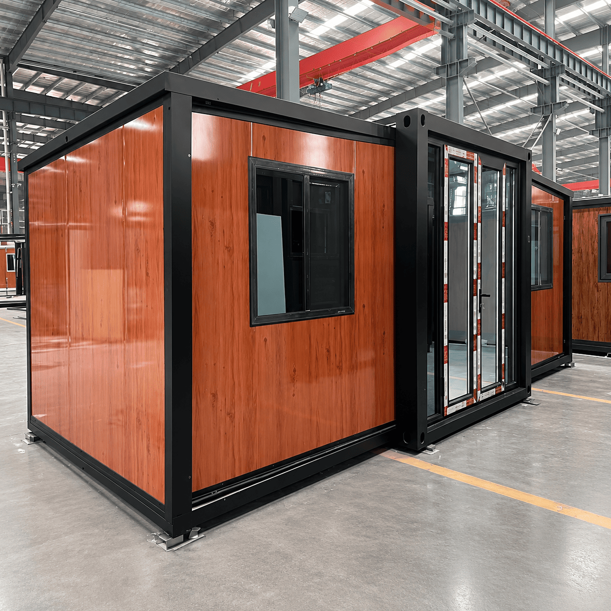 Расширяемый контейнерный дом Casa Box 10 футов | Изготовленный на заказ сборный дом из дерева и стекла