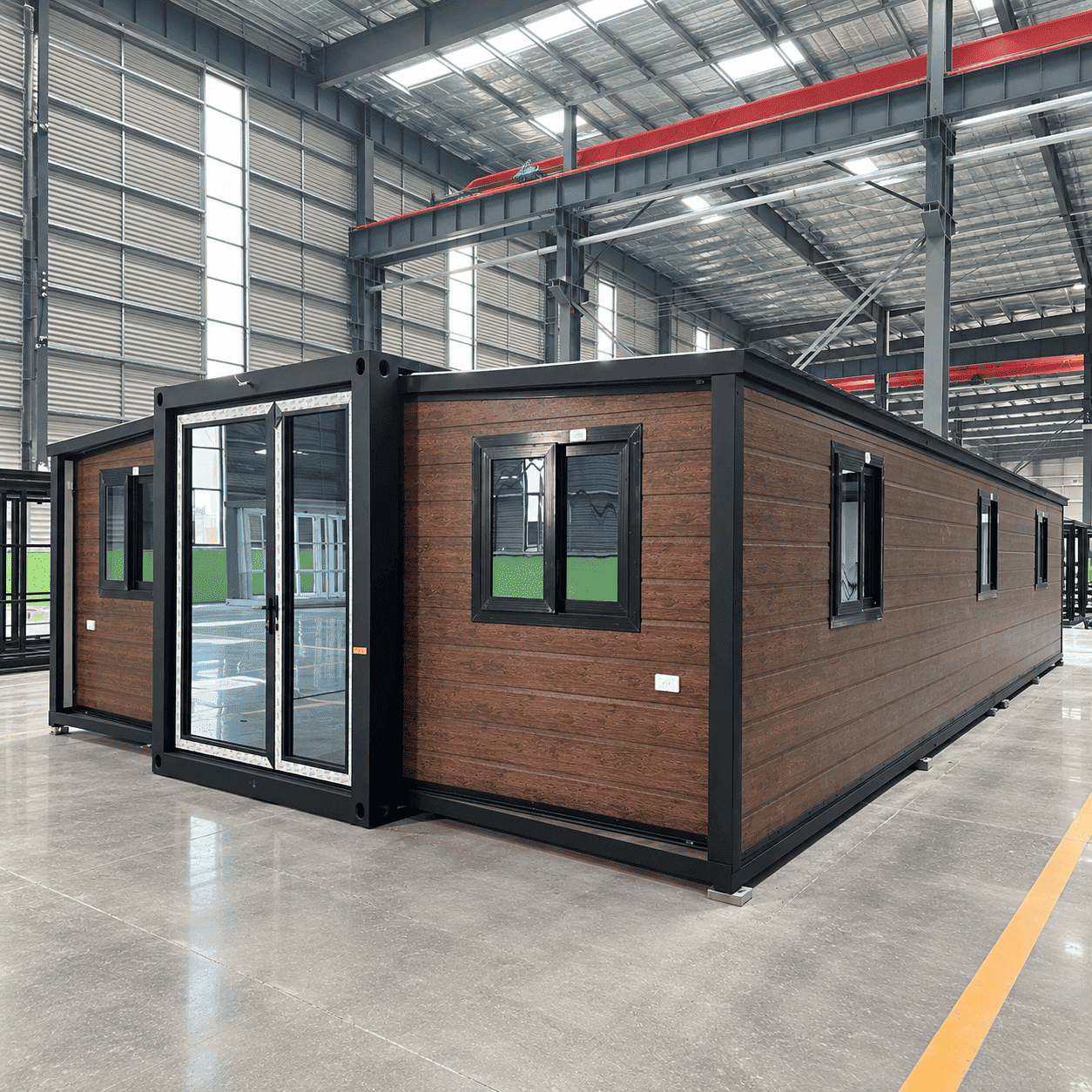 Расширяемый контейнерный дом Casa Box 40 футов | Просторный современный фермерский дом