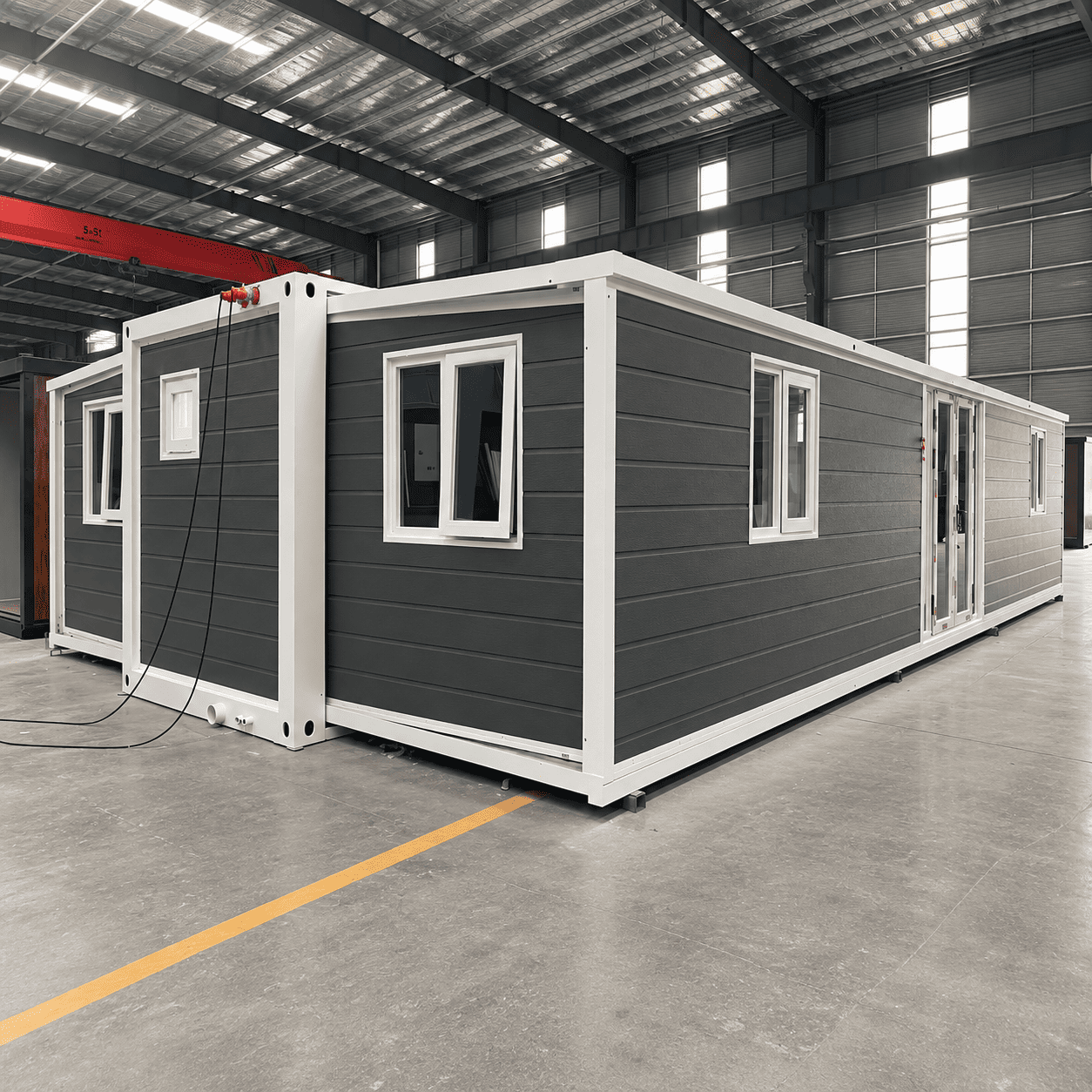 Casa Box 40-футовый расширяемый контейнер для дома | Роскошный сборный семейный дом